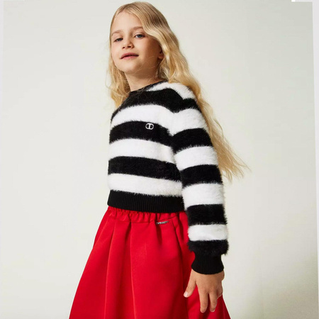 TWINSET Girls regular striped jumper