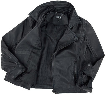 KARL LAGERFELD KIDS Kurtka skórzana chłopięca