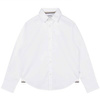 BOSS Kids Boys long sleeve white shirt