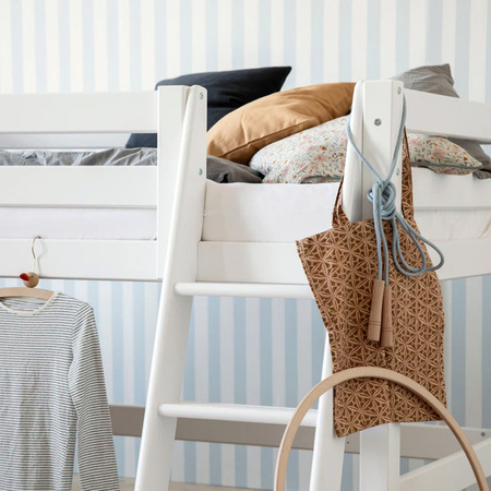 Hoppekids ECO Luxury Low bunk bed with slide and vertical ladder 90x200