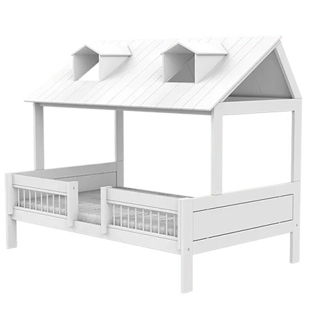 LIFETIME Kidsrooms Kid's House bed Beach House 120x200 cm, white