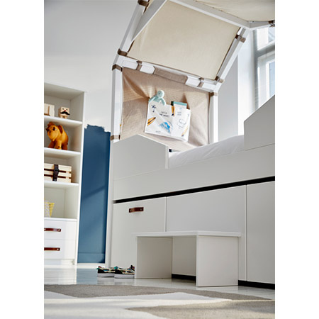 LIFETIME Kidsrooms Łóżko Tipi Cool Kids 66 cm Surf