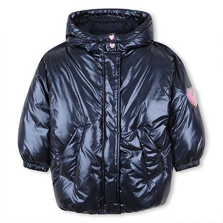 BILLIEBLUSH Girls' Hooded Jacket