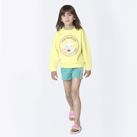 THE MARC JACOBS Bluza dziewczęca z nadrukiem żółta