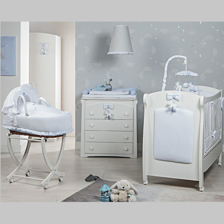 PICCI MILKY Kosz dziecięcy z pościelą