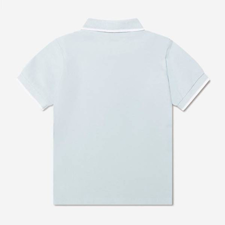 KENZO Kids Polo dziecięce dla chłopca z krótkim rękawem błękitne