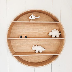 Curve Lab Montessori Kids round shelf