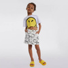 MARC JACOBS Girls ivory smiley faces skirt