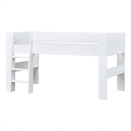 Hoppekids SFK half high bed 90x200 cm, White