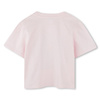 THE MARC JACOBS T-shirt dziecięcy z krótkim rękawem DAISY, jasny róż