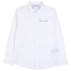 TRUSSARDI Boys long sleeve elegant shirt in white