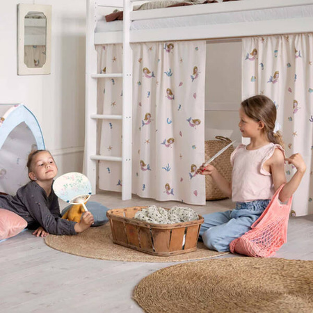  HOPPEKIDS Kurtyna do łóżka 90x200 cm na wysokiej antresoli