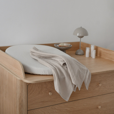 We Are Bitte Nature children's chest of drawers with three drawers, oak