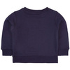 KENZO Kids Bluza chłopięca z długim rękawem granatowa Tiger