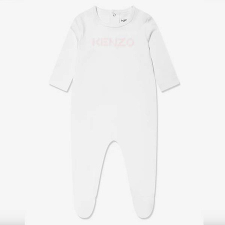 KENZO Kids Komplet prezentowy - dwa pajacyki niemowlęce Tiger dla chłopca w prezentowym pudełku