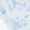 KENZO Kids Baby boys organic cotton babygrows set in blue