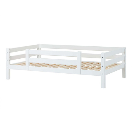 Hoppekids ECO Luxury toddler bed white with 1/2 bed rail 90x200 cm