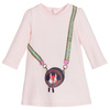 KARL LAGERFELD KIDS Pink printed dress