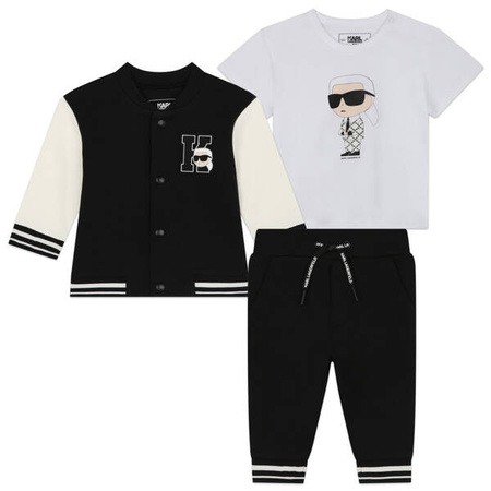 KARL LAGERFELD Kids Dres dziecięcy dla chłopca 3-częściowy