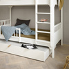 OLIVER FURNITURE Seaside Łóżko piętrowe białe z pionową drabinką