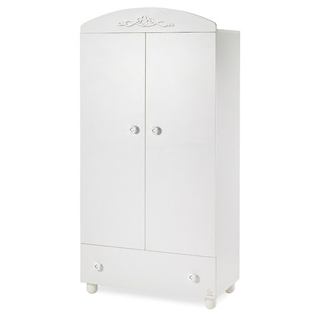 ITALBABY Classic Children's two-door wardrobe, white
