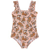 KENZO Kids Printed Swimsuit for Girls