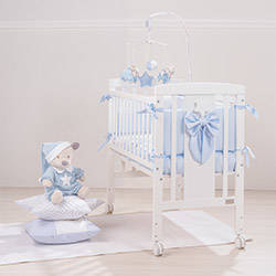  PICCI DREAM Micro-łóżeczko dziecięce co-sleeping z zestawem pościeli 