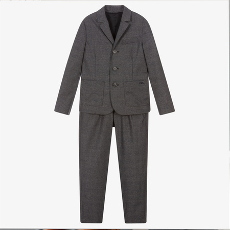 EMPORIO ARMANI Garnitur chłopięcy 2-częściowy szary