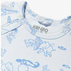 KENZO Kids Baby boys organic cotton babygrows set in blue