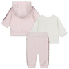 KARL LAGERFELD Kids Baby girls pink and white set