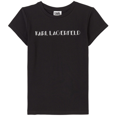 KARL LAGERFELD KIDS Girls short sleeves tee shirt