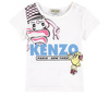 KENZO Kids T-shirt niemowlęcy dla dziewczynki z krótkim rękawem