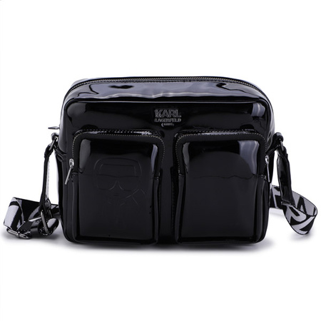 KARL LAGERFELD Kids Girls MINI MI Crossbody bag in black