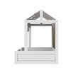 LIFETIME Kidsrooms Montessori Bed 120x200 cm with roof structure and safety rails