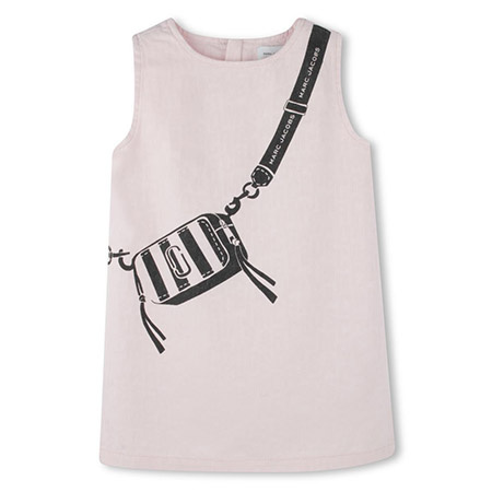 THE MARC JACOBS Girls sleevless snapshot bag dress, pink