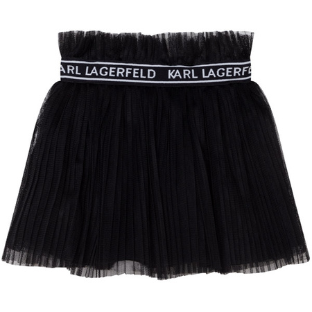 KARL LAGERFELD Kids Baby Girls White Elegant Organza Dress