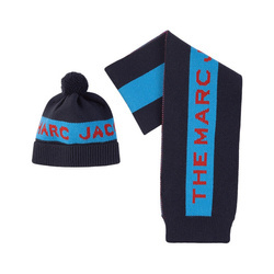 THE MARC JACOBS Logo hat and scarf set