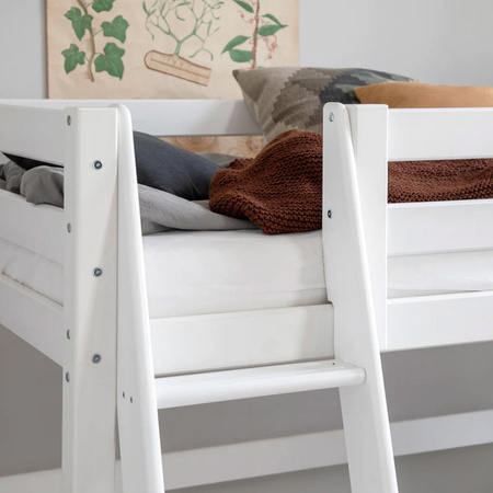  HOPPEKIDS  ECO Luxury Łóżko dziecięce piętrowe z pochyłą drabinką 120x200 cm