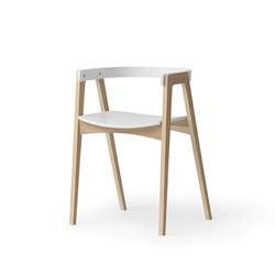 OLIVER FURNITURE WOOD ARMCHAIR