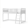  OLIVER FURNITURE Łóżko dziecięce na niskiej antresoli Seaside Classic Junior low loft bed 90x160 cm