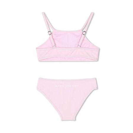 MARC JACOBS Girls pink DAISY bikini