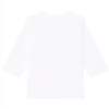 KARL LAGERFELD Kids Baby Girls White Elegant Organza Dress