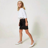 TWINSET Girls short skirt in black