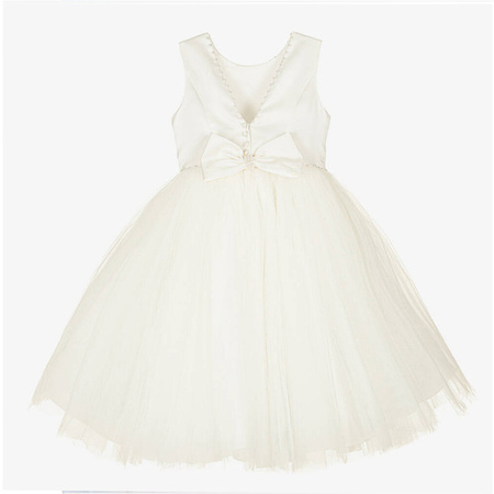 SARAH LOUISE Sukienka bez rękawów biała