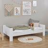  HOPPEKIDS Łóżko młodzieżowe białe 90x200 cm