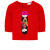 THE MARC JACOBS T-shirt niemowlęcy dla dziewczynki z długim rękawem Miss Marc