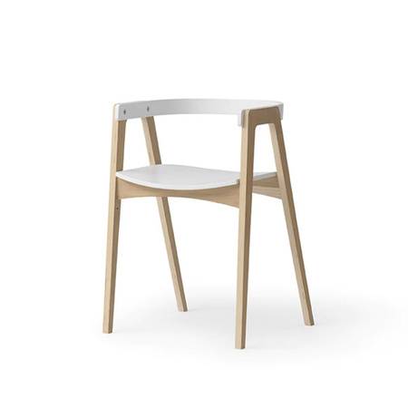 OLIVER FURNITURE WOOD ARMCHAIR