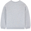 KENZO Kids Bluza dziewczęca szara z nadrukiem