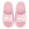 MARC JACOBS Дівчачі рожеві шльопанці з логотипом