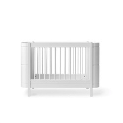 OLIVER FURNITURE Ліжечко Wood MINI White + дитячий комплект для дітей віком до 9 років